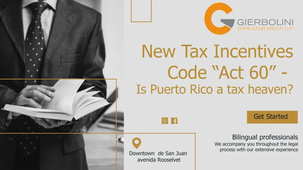 New Tax Incentives Code Act 60